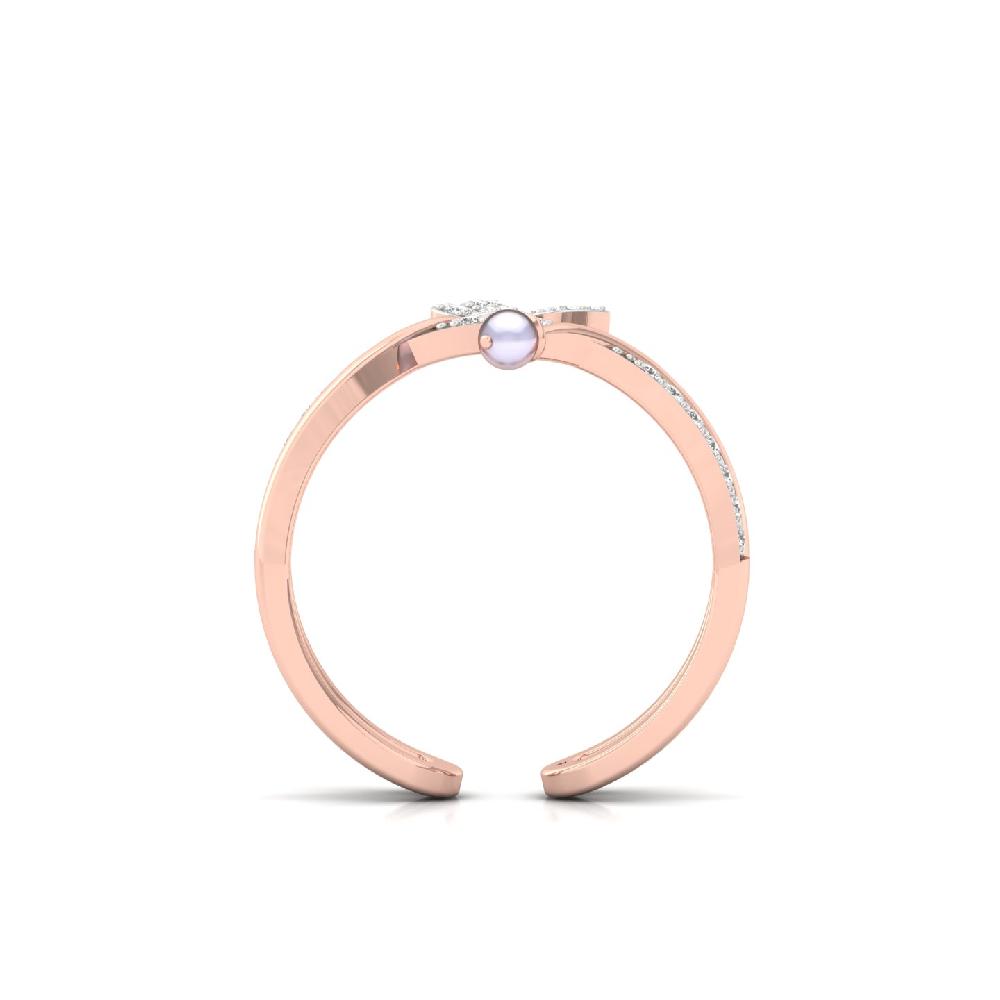 Artisan Scatter Set CVD Diamond Wide Band Ring