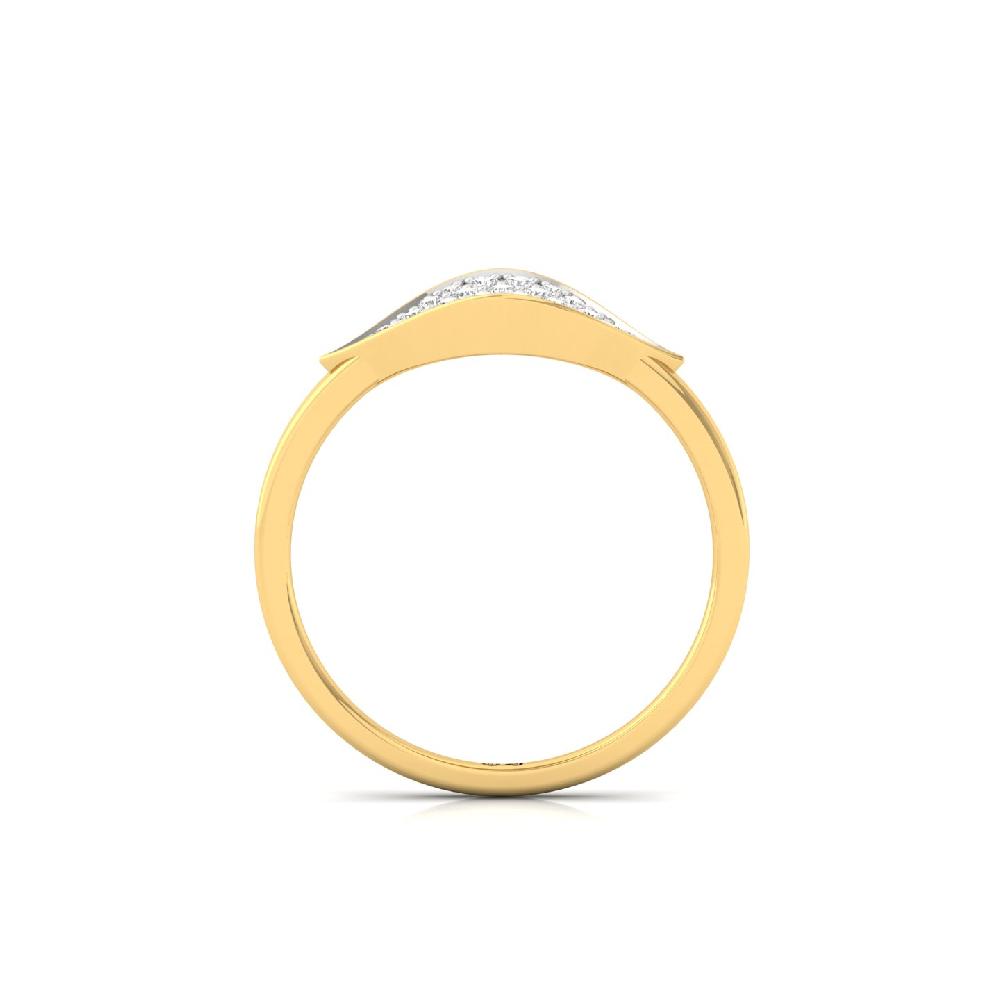 Ethereal Scatter CVD Diamond Band Ring