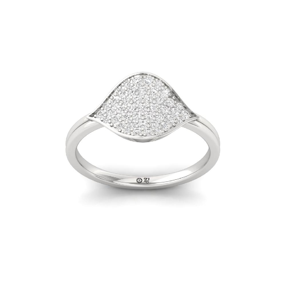 Ethereal Scatter CVD Diamond Band Ring