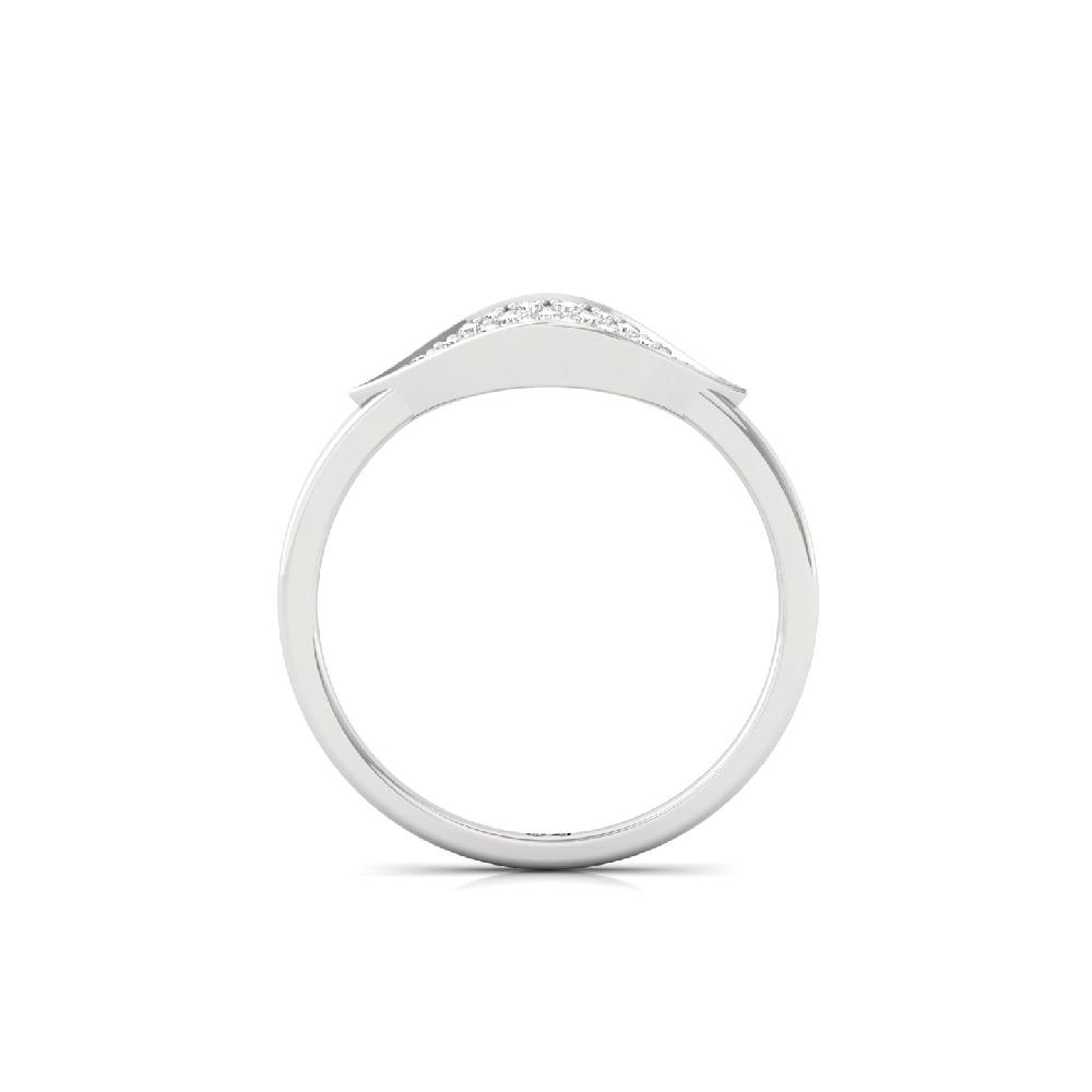 Ethereal Scatter CVD Diamond Band Ring