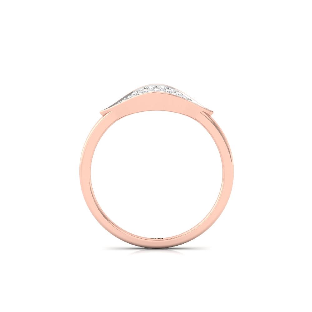 Ethereal Scatter CVD Diamond Band Ring