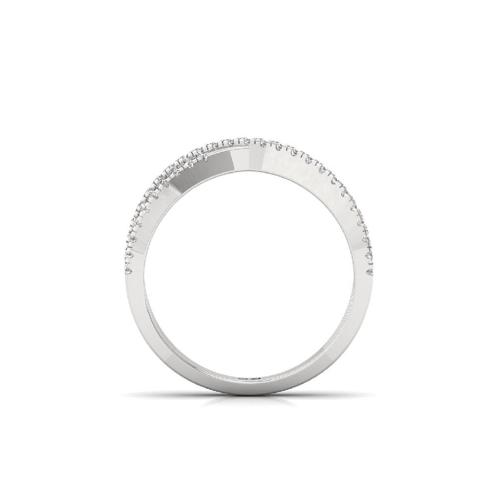 Infinite Sparkle Pave CVD Diamond Eternity Ring