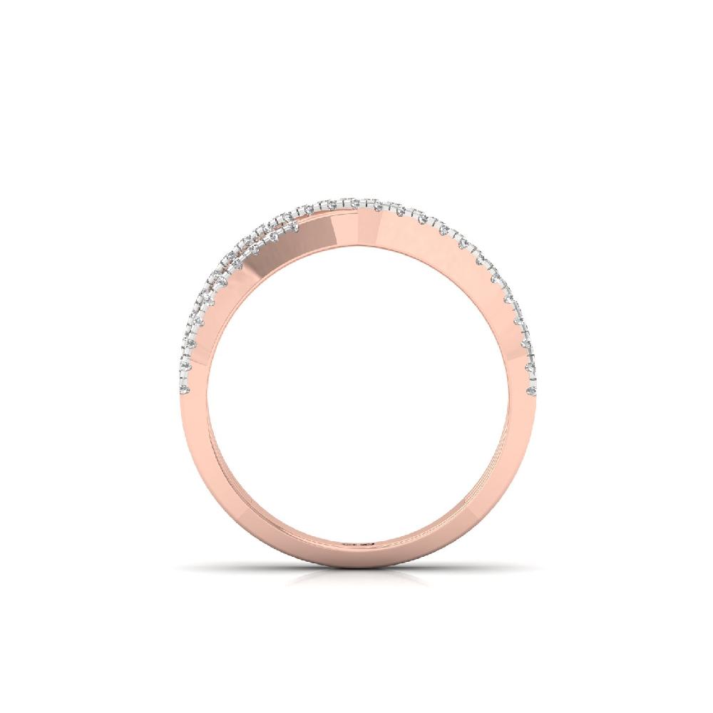 Infinite Sparkle Pave CVD Diamond Eternity Ring