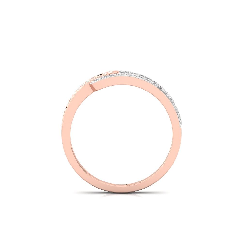 Geometric Baguette CVD Diamond Band Ring