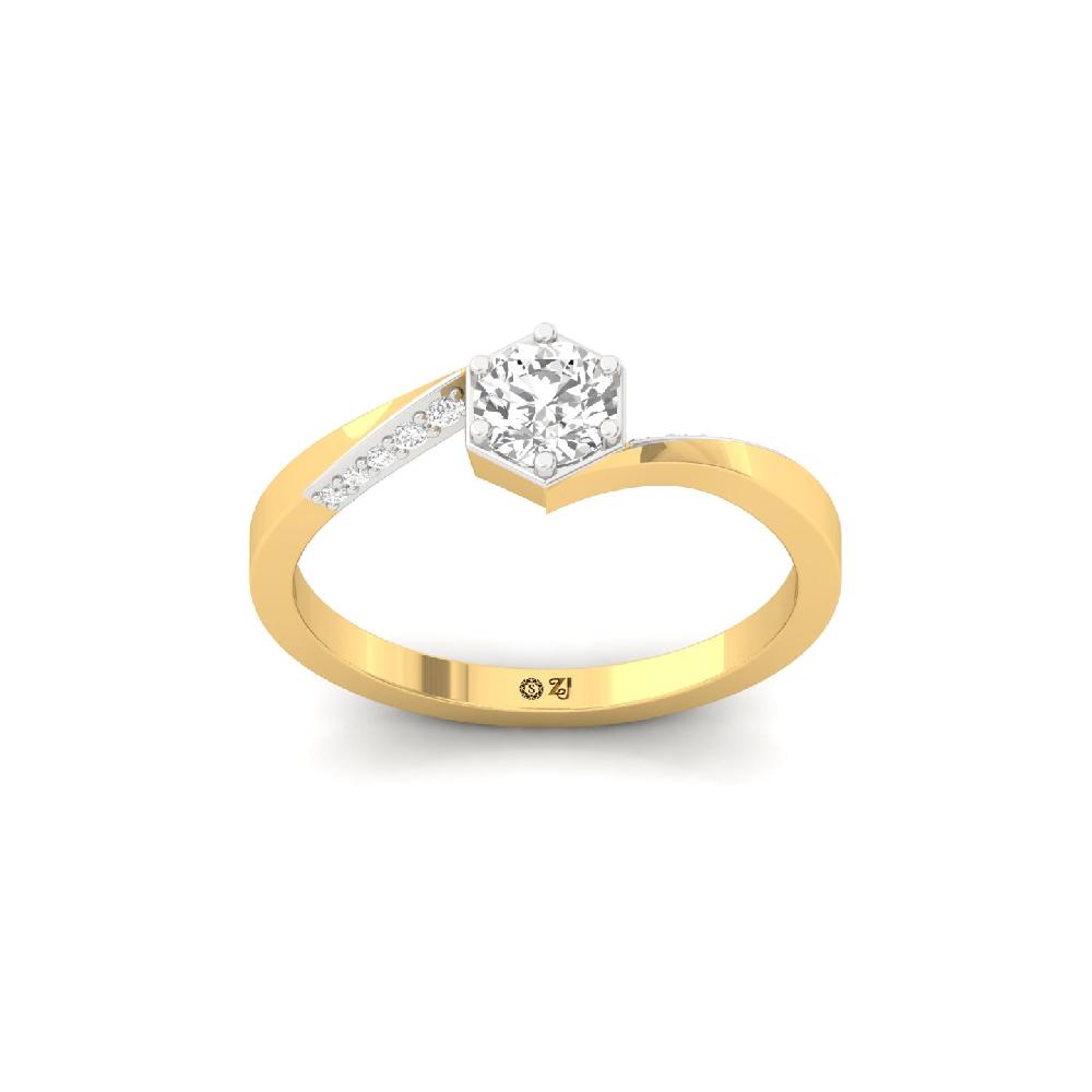 Delicate Symphony CVD Diamond Ring