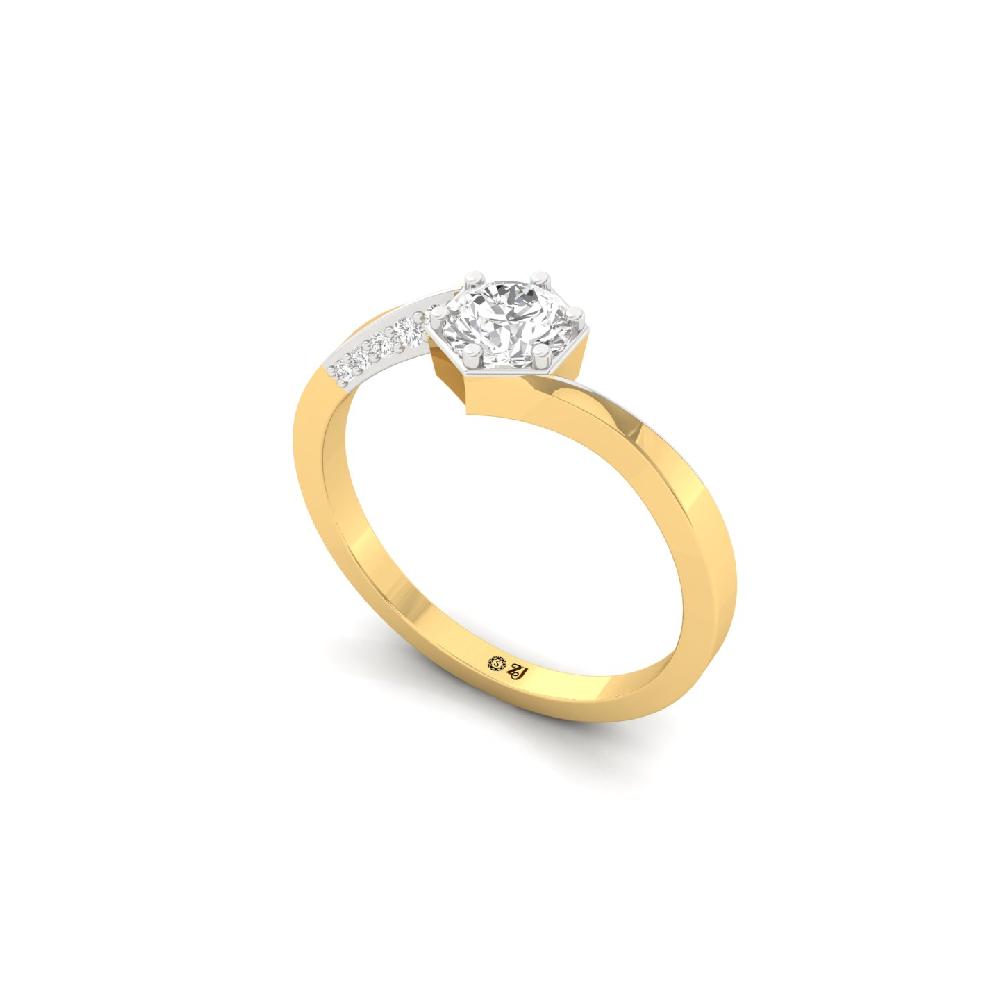 Delicate Symphony CVD Diamond Ring