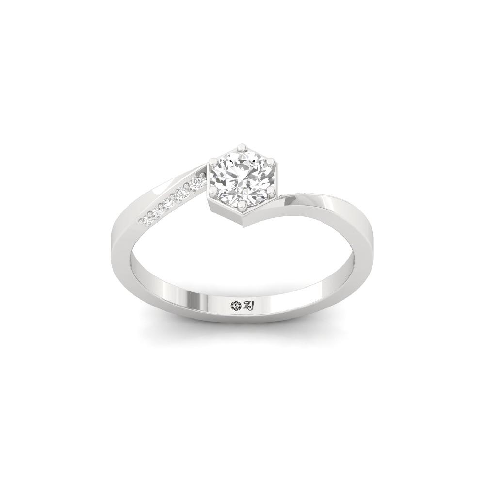 Delicate Symphony CVD Diamond Ring