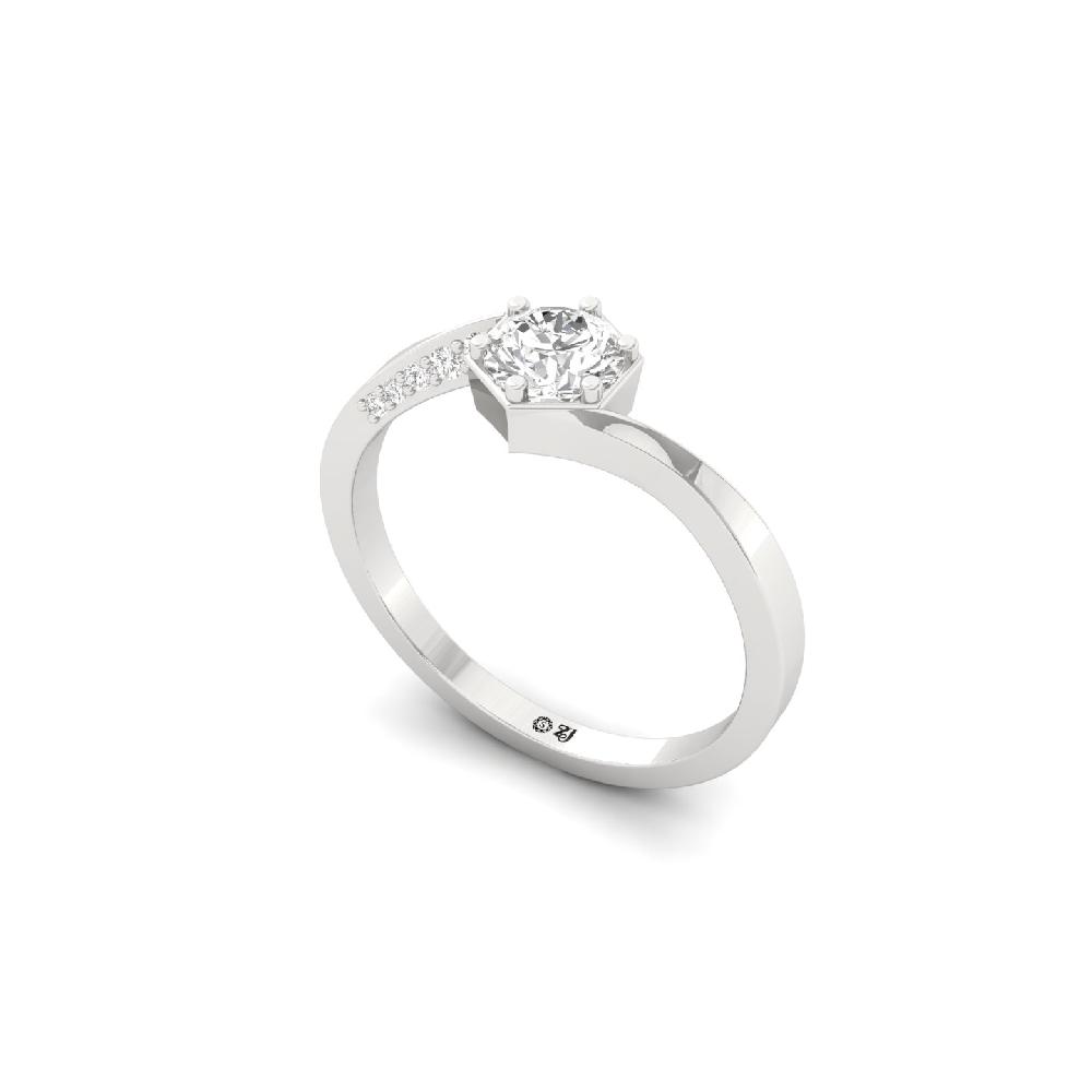 Delicate Symphony CVD Diamond Ring