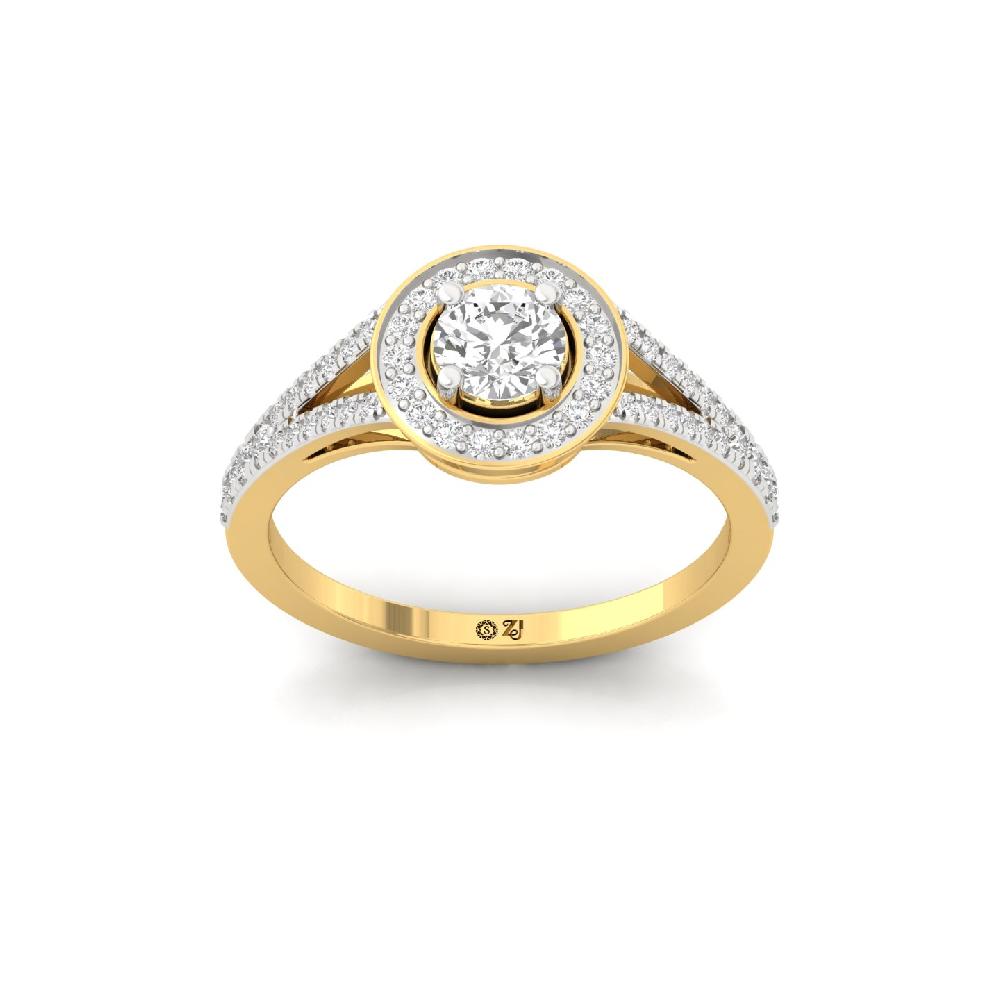 Majestic Cascade CVD Diamond Ring