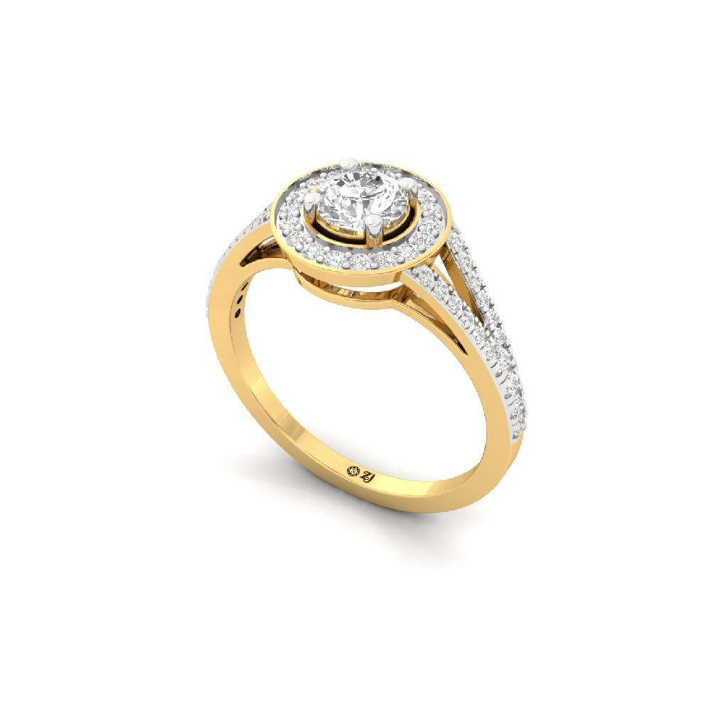 Majestic Cascade CVD Diamond Ring