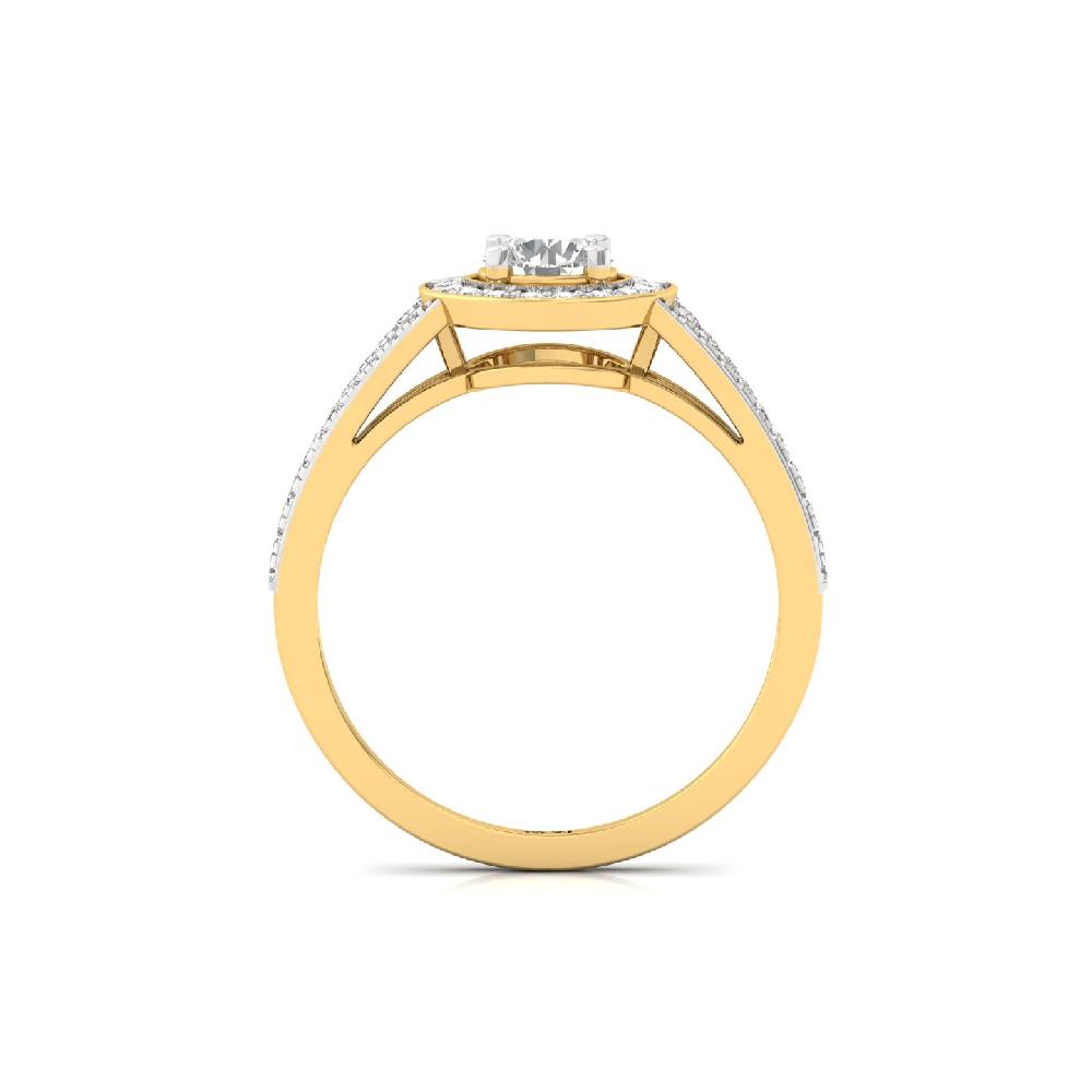 Majestic Cascade CVD Diamond Ring
