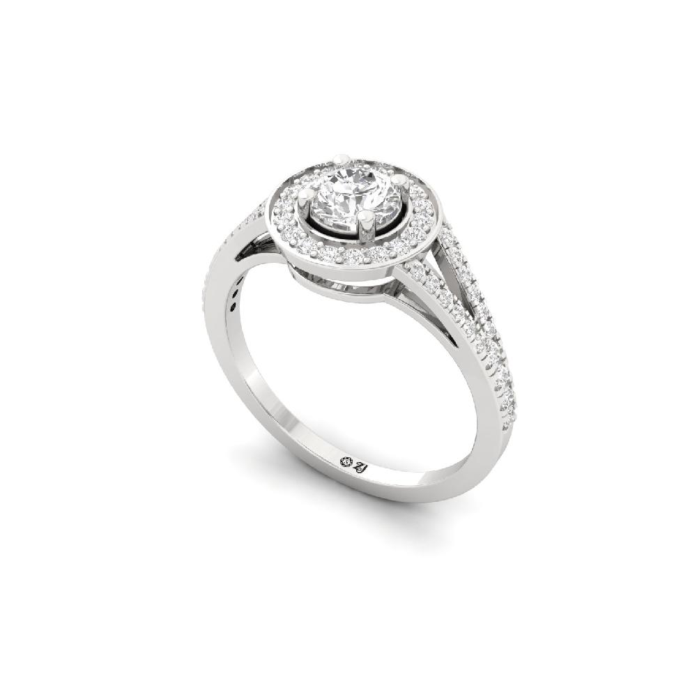 Majestic Cascade CVD Diamond Ring