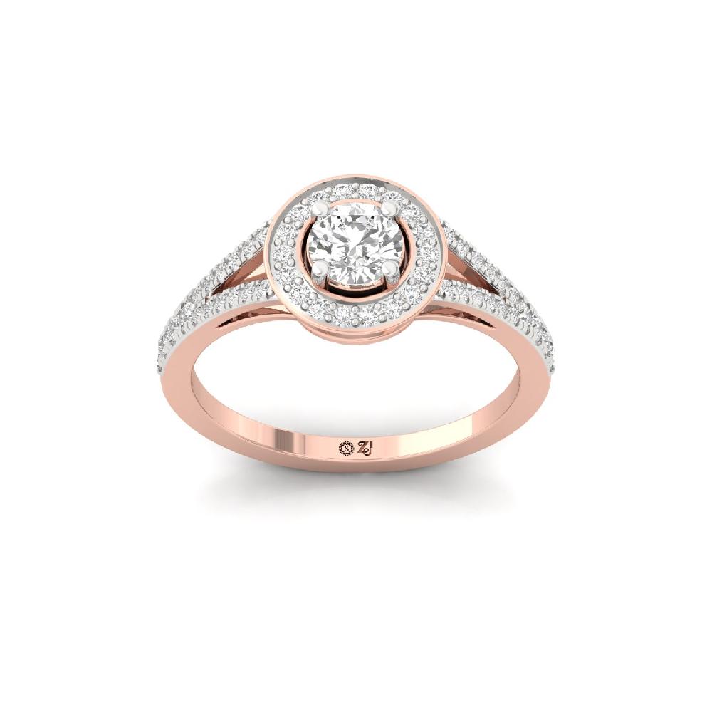 Majestic Cascade CVD Diamond Ring