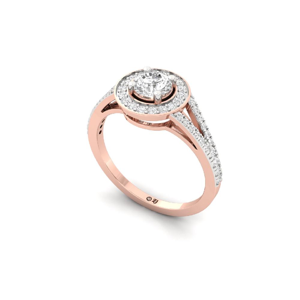 Majestic Cascade CVD Diamond Ring