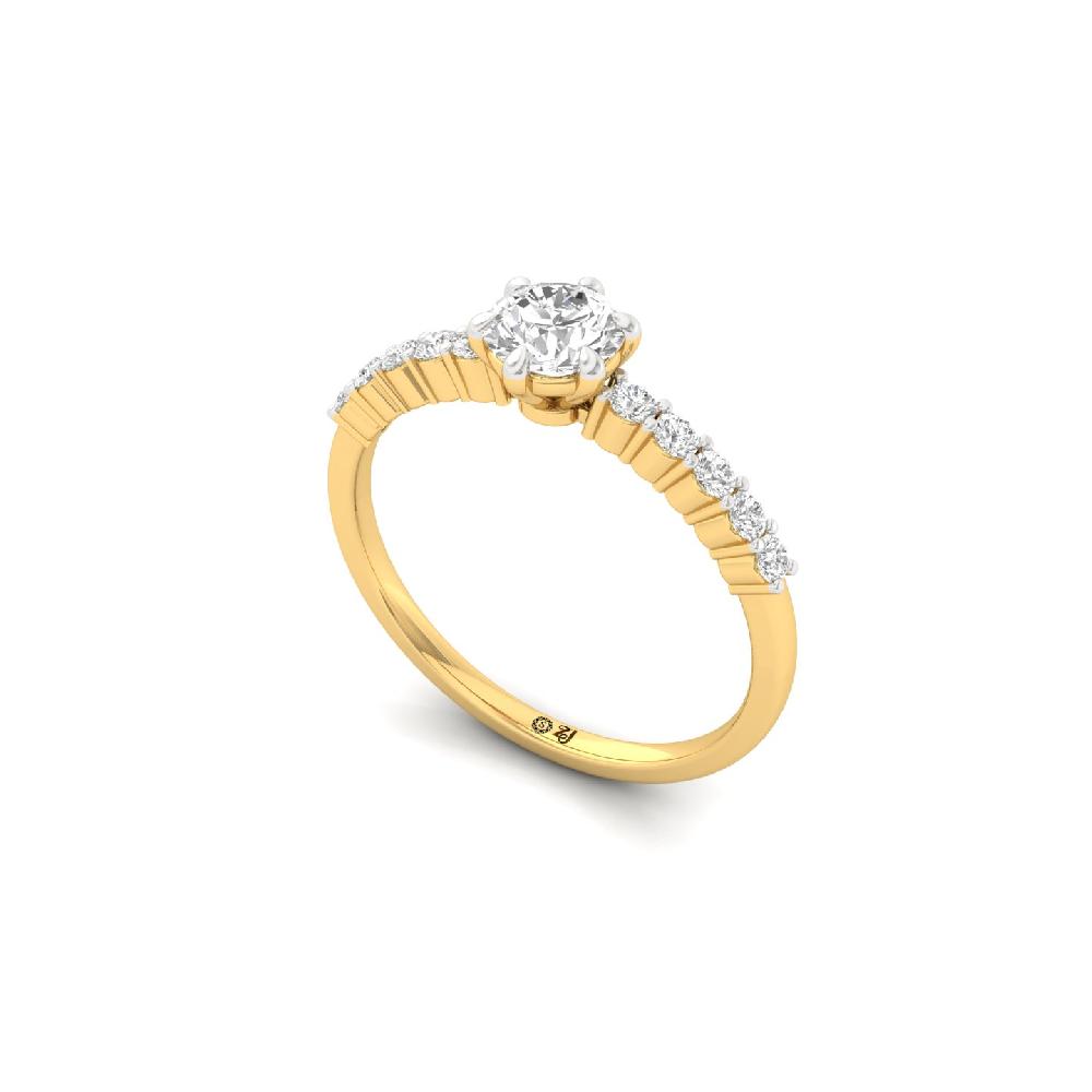 Celestial Halo CVD Diamond Ring