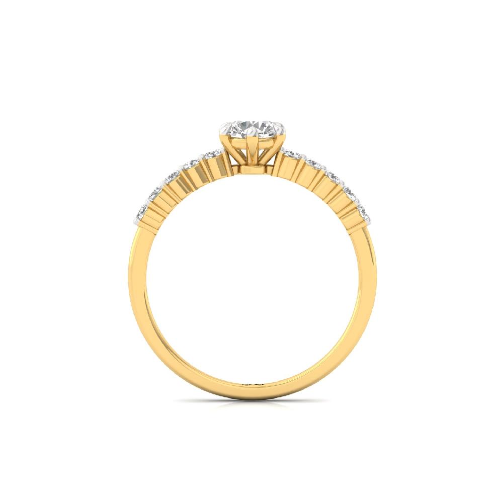 Celestial Halo CVD Diamond Ring