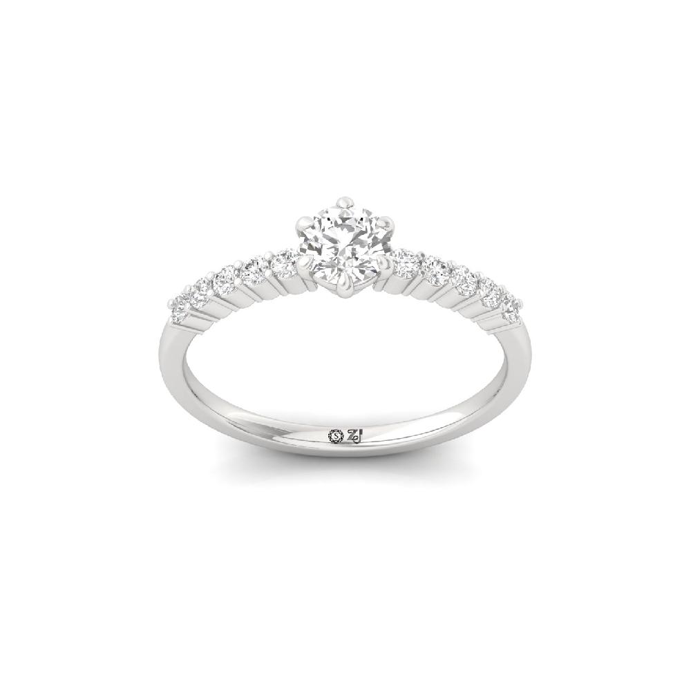 Celestial Halo CVD Diamond Ring