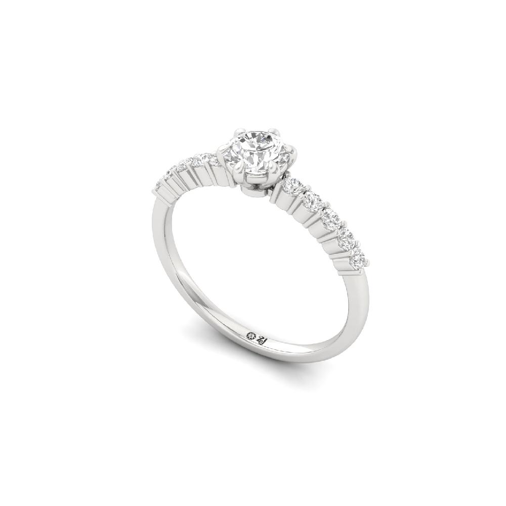 Celestial Halo CVD Diamond Ring