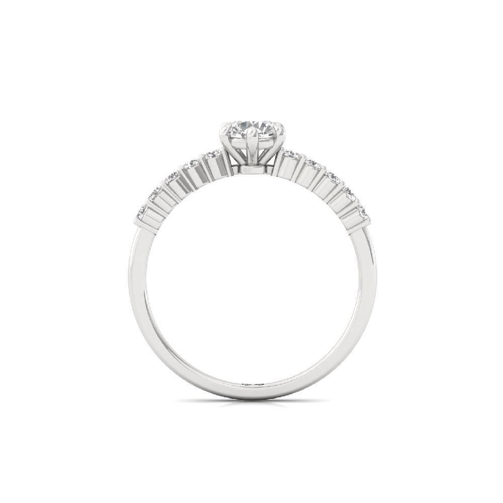 Celestial Halo CVD Diamond Ring