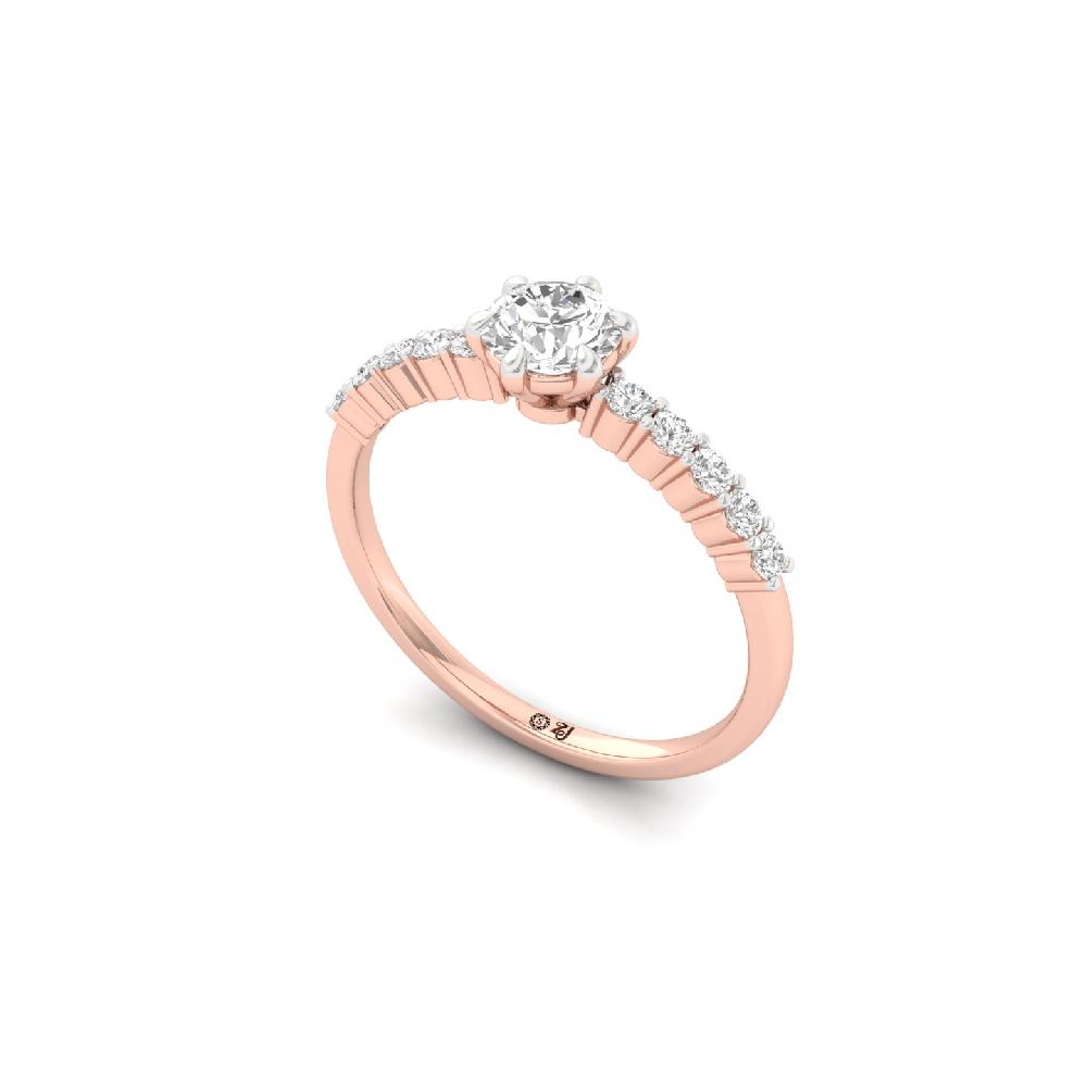 Celestial Halo CVD Diamond Ring