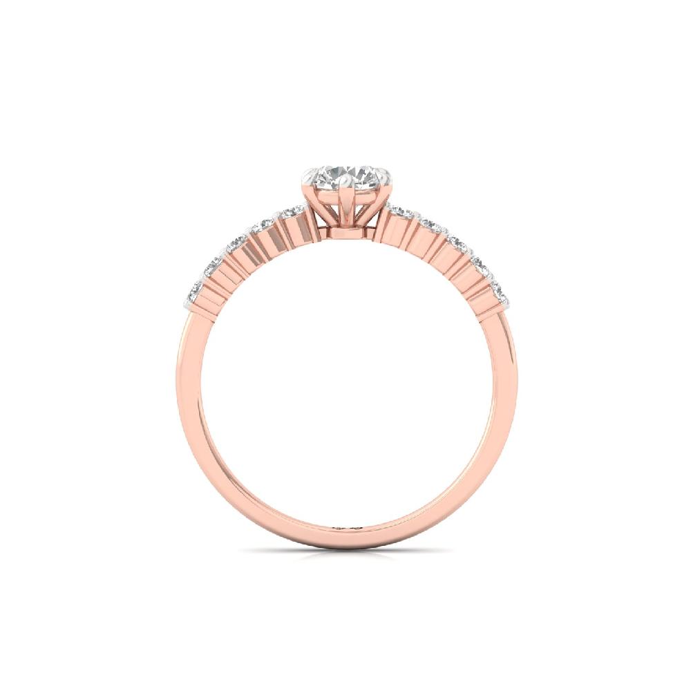 Celestial Halo CVD Diamond Ring