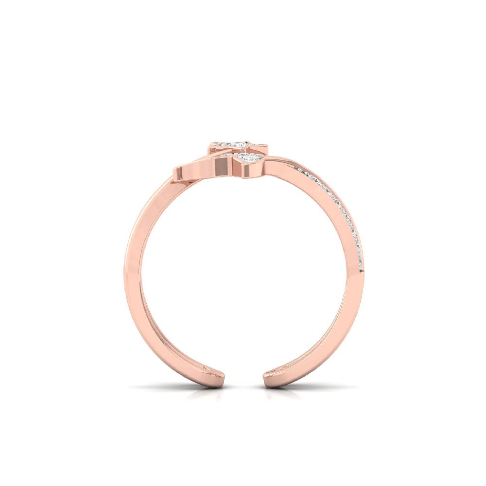 Artisan Wide Band CVD Diamond Ring