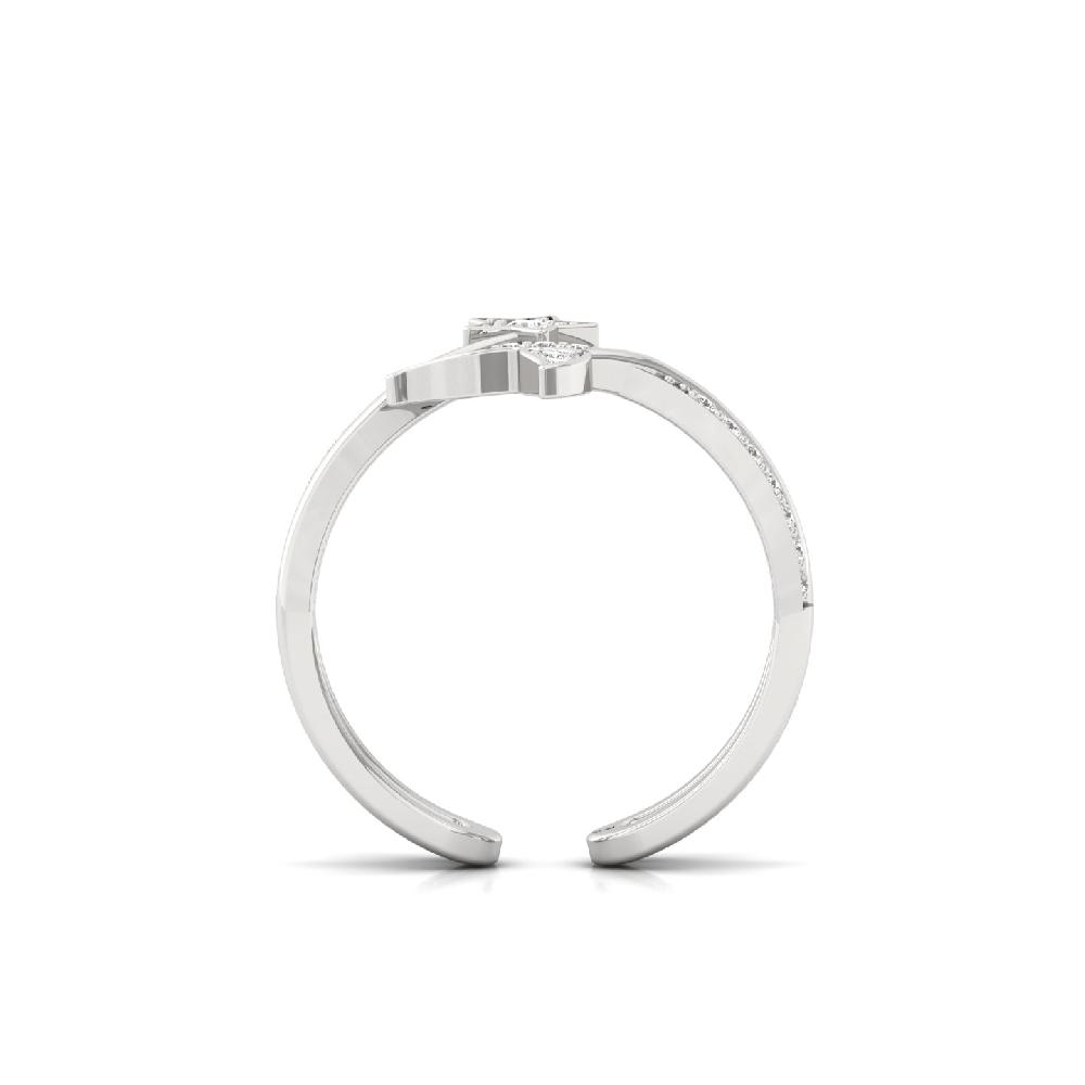 Artisan Wide Band CVD Diamond Ring