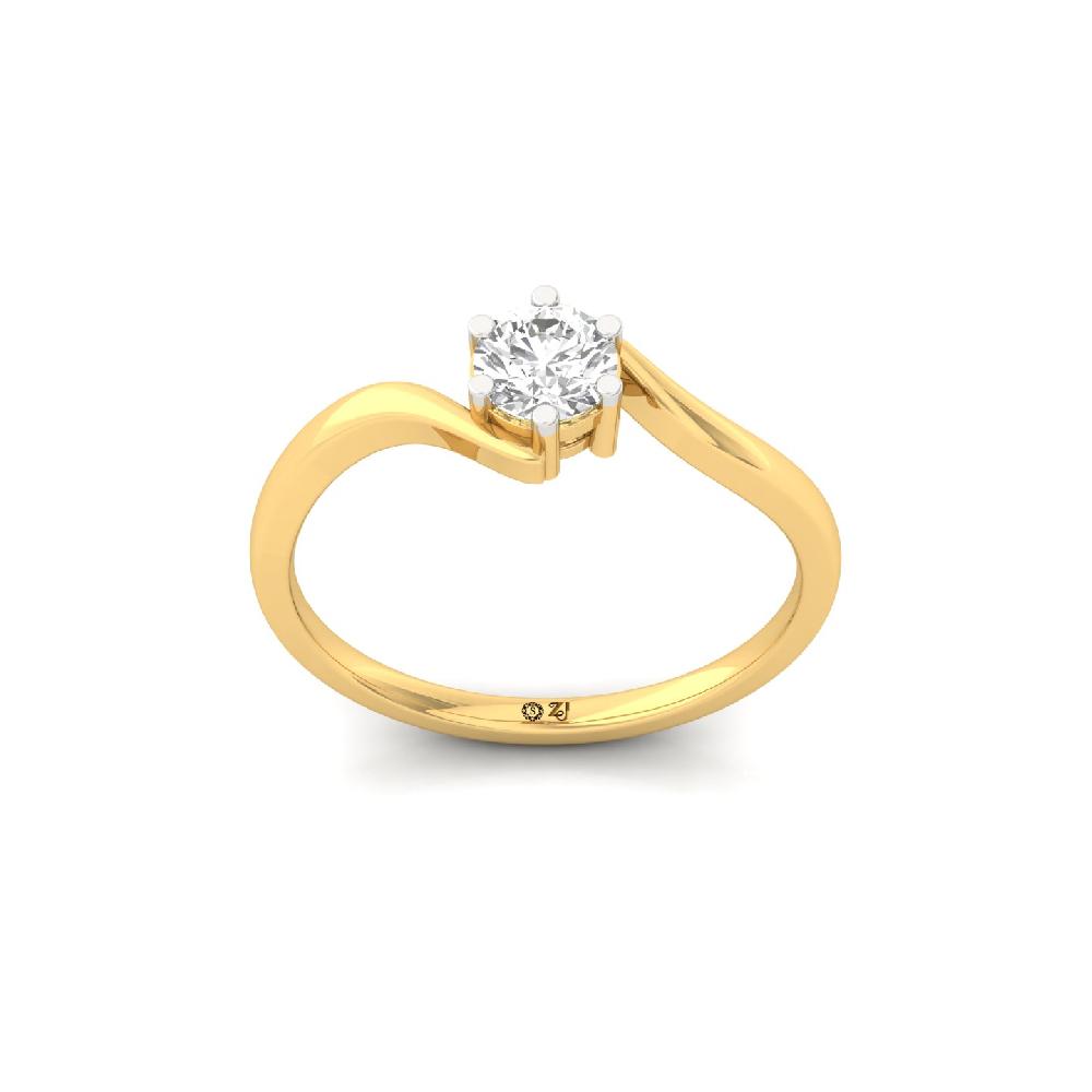 Timeless Solitaire CVD Diamond Ring
