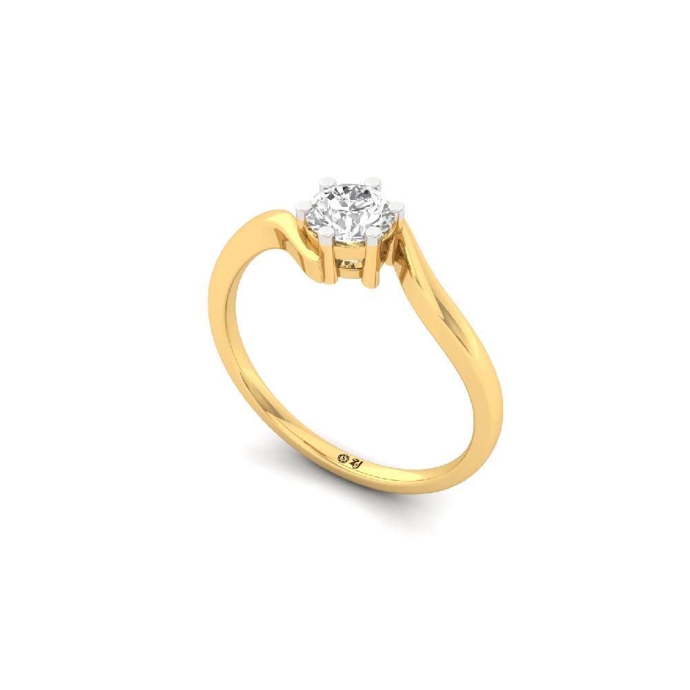 Timeless Solitaire CVD Diamond Ring