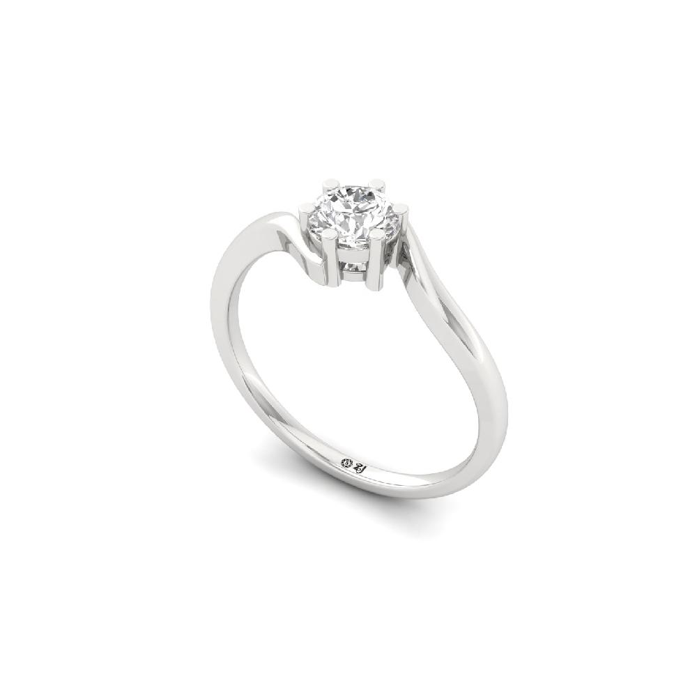 Timeless Solitaire CVD Diamond Ring