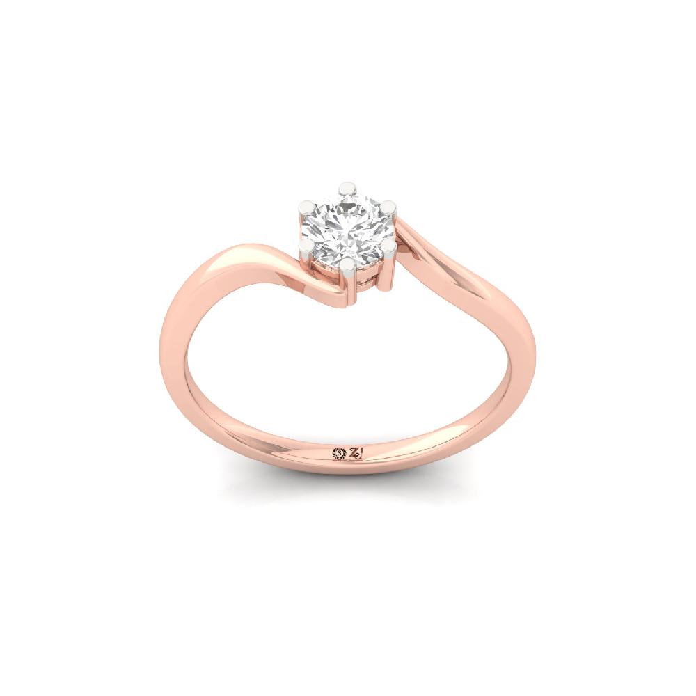 Timeless Solitaire CVD Diamond Ring