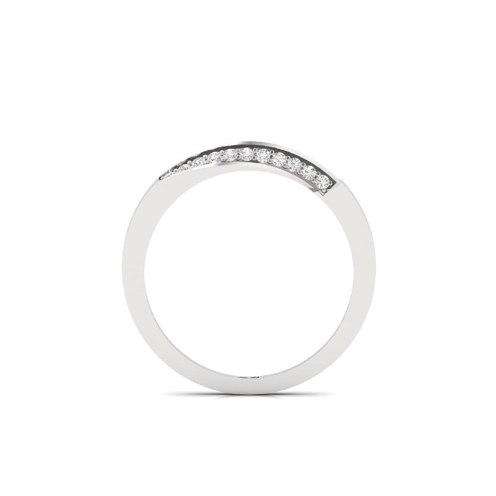 Sleek Channel Set CVD Diamond Band Ring