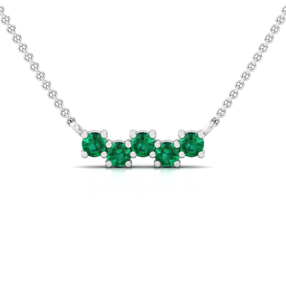 Round Lab Grown Diamond Pendant