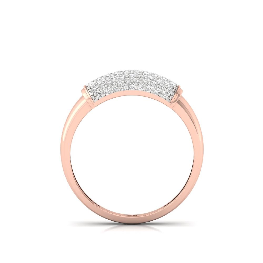 Bold Elegance Mens CVD Diamond Ring