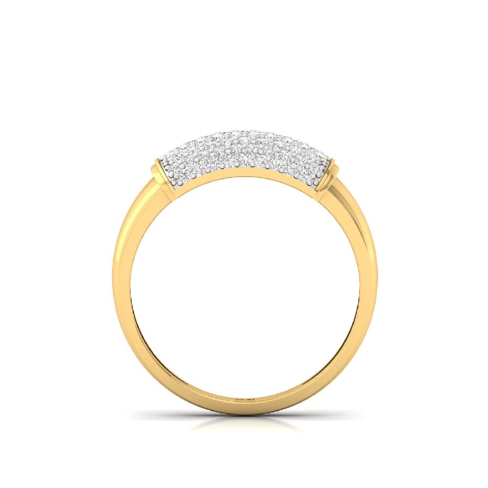 Bold Elegance Mens CVD Diamond Ring